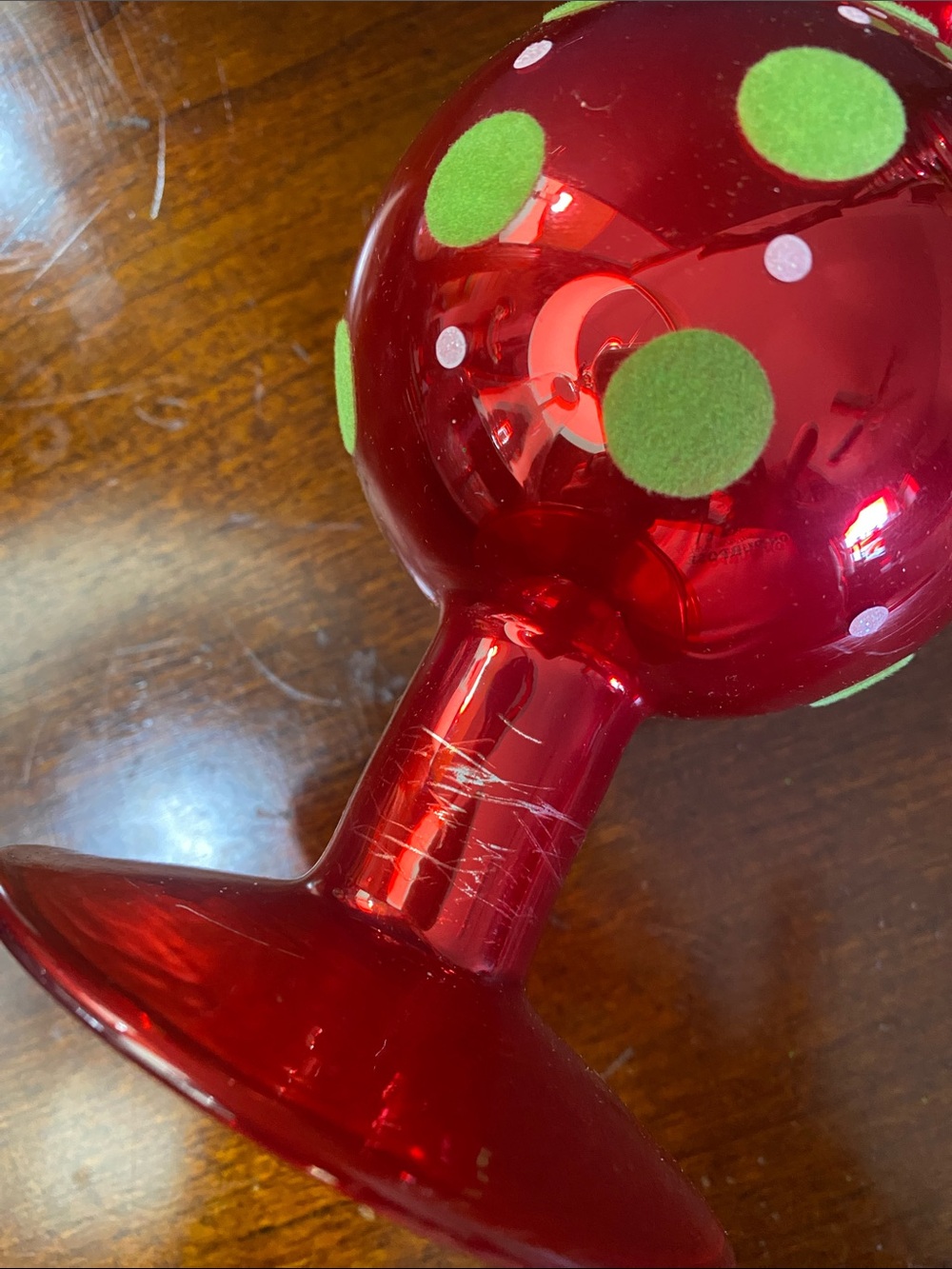 Sam's West Glass Christmas Table Pieces - Picture 6 of 13